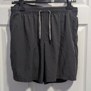Gray Liner Gym Shorts
